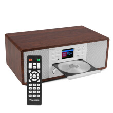 Audizio Avola Internet Radio Speaker System with CD, DAB+ and Bluetooth - White