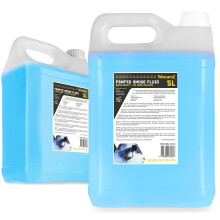 2x Beamz Smoke Machine Fluid High Quality 5 Litre Blue Liquid