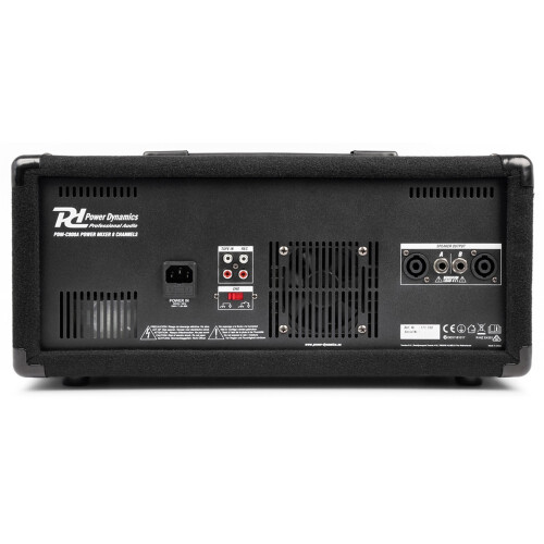 Power Dynamics PDM-C805A 8-Channel Amplifier Mixer 800W Bluetooth for DJ PA 1