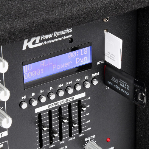 Power Dynamics PDM-C805A 8-Channel Amplifier Mixer 800W Bluetooth for DJ PA 2