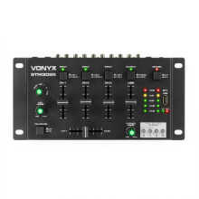 Vonyx 172.970 STM3025 4-Channel Bluetooth DJ Mixer with USB & MP3 Input