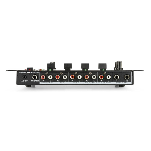 Vonyx 172.970 STM3025 4-Channel Bluetooth DJ Mixer with USB & MP3 Input 2