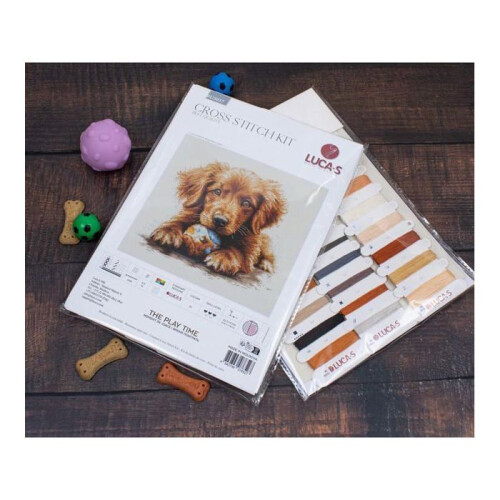 Kit de broderie Luca-S Le temps de jeu 1