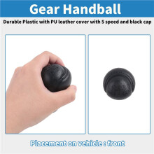 Car Manual Leather Gear Shift Knob Gear Handball Lever for Hilux Revo 5 Speed