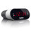Wekkerradio met dubbel alarm en batterijback-up, wit 1