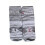 (Grey Rhombus)Set Calze Cotone Con Materiale Resistente Airy E Stampa Digitale Design Quotidiano Per 2