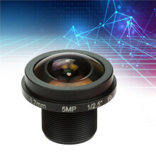 5MP LN007 M12 Mount Camera Lens for ArduCAM 1/2.5" 1.7mm Ultra-Wide Angle Fisheye M25170H12 Camera Lens