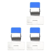 3pcs YX-A40 Phone PCB Soldering Clamp Stainless Steel Holder with Silicone Pad for Maintenance Work
