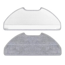 Paños de Repuesto para la Aspiradora Robot para D20 Air - Paquete de 8 Almohadillas Lavables para una Limpieza Mejorada