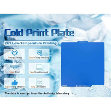 Plaque Froide PEI pour Imprimante 3D pour X1/P1P/A1, Double Face, en Acier Ă Ressort, 256 X 256 mm, Plateau Chauffant A