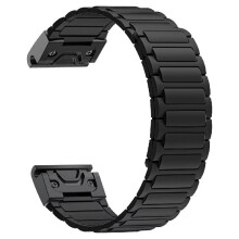 26 mm Magnetiskt Armband för Fenix 7X, 6X och Forerunner 965 Armband, Ersättningsarmband, Svart