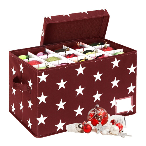 Christmas Bauble Storage Box, Holds 30 Ornaments 1