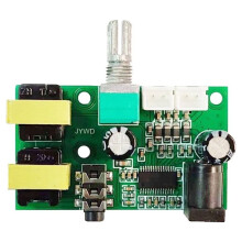 TPA3110D2 8-24V Dual Channel Stereo Amplifier Board, Transformer Noise Reduction Isolation Audio Board 10W+10W 8Ohm