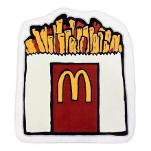 (Fries)Housse de sol antidérapante de ménage avec motif imprimé et absorbant de surface
