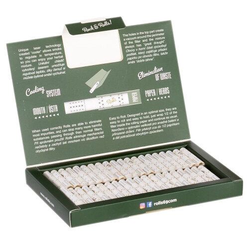 Rolls Smart Filter Tips 960 pcs 6mm Slim VIP Pack XL with Cooling System 1
