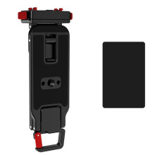 Metal Rabbit Cage Kit for X6, Protective Frame with Lens Cover & Magnetic Quick-Release Foldable Tripod