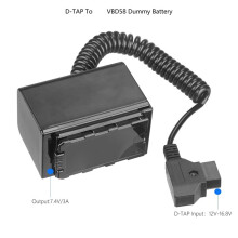 D-TAP to -VBD58 -VBD98 Dummy Battery VBD58 for DVX200 UX90 UX180 PV100 PX298 Camera AG-VBR59