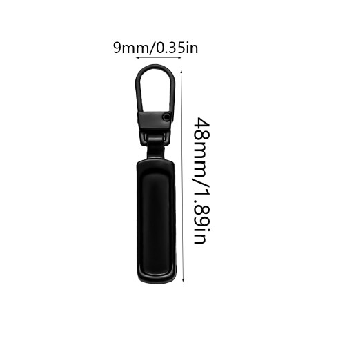 Lmyzcbzl Metal Zipper Pulls 4 Pack - Durable Replacement Tabs for Bags 2