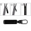 Lmyzcbzl Metal Zipper Pulls 4 Pack - Durable Replacement Tabs for Bags 6