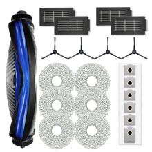 Pièces de Rechange pour Aspirateur Robot pour DEEBOT T50 Omni T50 PRO Omni : Brosses Latérales Principales, Lingettes de Nettoyage, Filtres,