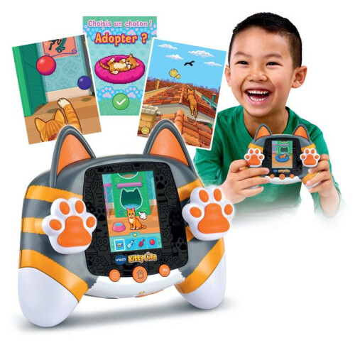 VTech VTECH - KITTY LIFE Orange Konsole für Kinder - Mehrfarbig 1