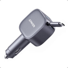 Anker USB C Car Charger, 75W Max Ultra-Compact Type-C Fast Car Charger with Buil