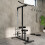 Lat Pull Down Machine with Extra Pulley for Seated Rows Black Alloy Steel Gym... 11