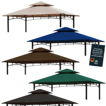 freigarten.de Replacement Canopy 2.4x1.5m Antique Sand Waterproof