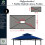 freigarten.de Replacement Canopy 2.4x1.5m Antique Sand Waterproof 2
