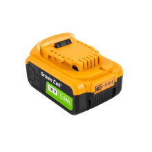 Zelená baterie DeWalt XR, 18V 5Ah