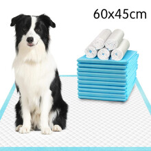 Lot de 100 couches pour animaux 45x60cm, ultra absorbantes et imperméables, pour chien et chat