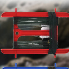 (Red)Child Safe Crab Catching Line For Lake Fishing With Bright Colors Handling Easy