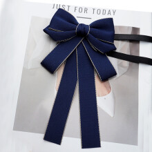 (Style 2)Womens Polyester Collar Decoration With Bow Knot For Office Travel And