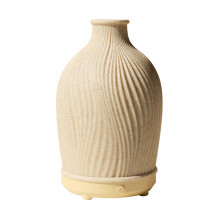 (Beige)Finish Aromatherapy Diffuser Usb Power Water Protection Living Spaces Home Use
