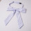 (White)JK Serie Mädchen Party Accessoire mit Satinfliege für Freizeit Schule und Gebrauch Geschenk 1