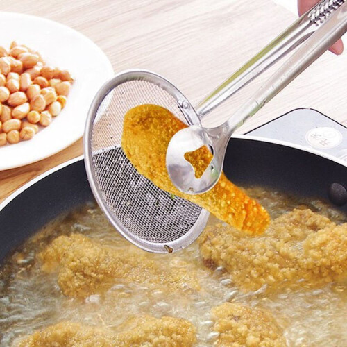 Filter Spoon Multifunction With Clip Oilfrying Salad Bbq Tools Filter Kitchen 1