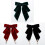 (BlackVelvet)Sofisticado lazo de terciopelo con acento de perlas corbata unisex para eventos de otoño 3