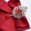 (PinkSparkle)Korean Style Satin Neck Bow With Sparkling Galaxy Pattern For Special Occasions 8