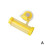 (Yellow) Pp Squeezer Toothpaste With Suction Hang Hook Suitable For Home Travel And Use 1