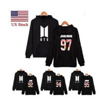(Blue94rap,3XL)Bts Hoodies Bangtan Boys Jung Kook Jimin J Hope V Suga Jin Sweatshirts Pullover
