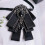 (StyleE)Vielseitige Halsband Blume Pin mit Glitzersteinen für Büro Party oder Verwendung Geschenk 6