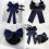 (Style 16)Womens Polyester Collar Decoration With Bow Knot For Office And Travel 3