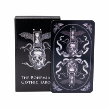 Limited Gothic Tarot Playing Cards With Copper Paper For Intelligence And Social Skill Enhancement
