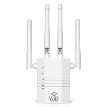 Répéteur WiFi Sans Fil 1200Mbps, Amplificateur de Signal Longue Portée 802.11N