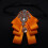 (DeepBrownCheck)Adults Widewidth Mens Bow Tie With Spliced Material And Heartshaped Corsage For Events Formal 6