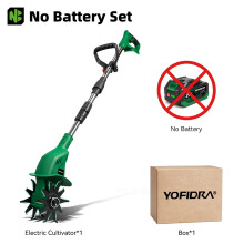NEWBENY Cultivateur Électrique, Moteur 1600W, Lame 150mm, Sans Batterie