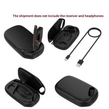 Hard Shell Charging Dock Case for Voyager Legend 50 30 Headset Charger Box for Travel Carrying Storage