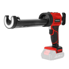 Pistolet à colle électrique sans fil, Rouge, 4 vitesses, pour joints et fenêtres