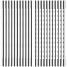 Sutowe 40Pcs 5" Scroll Saw Blades High Carbon Steel 10TPI 28TPI Pinless Wood