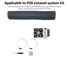 Kit de Ventilateur D'Extraction Externe pour P2S (Sans le Système de Ventilation et D'Extraction Longue Distance Printpart pour Imprimante